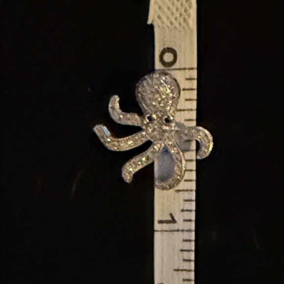 Sterling Silver Octopus Pendant - Picture 3 of 4